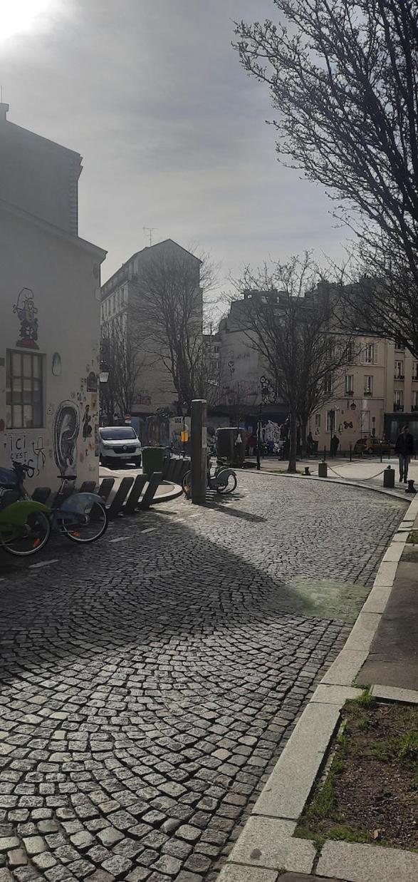 Studio Paris 13 Quartier Butte-Aux-Cailles Екстериор снимка