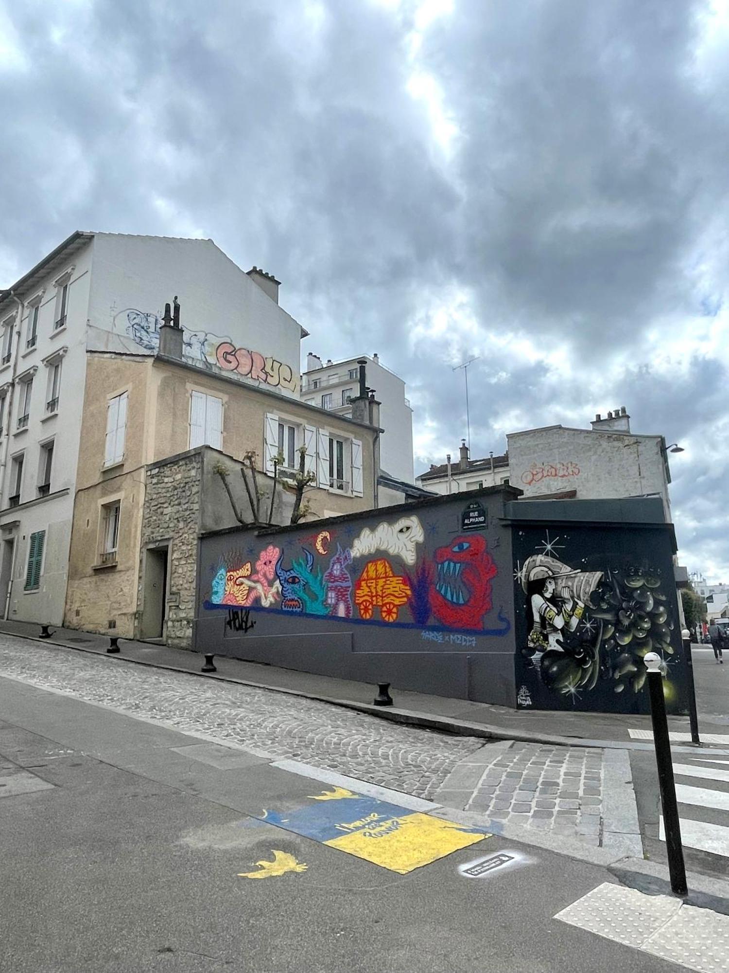Studio Paris 13 Quartier Butte-Aux-Cailles Екстериор снимка