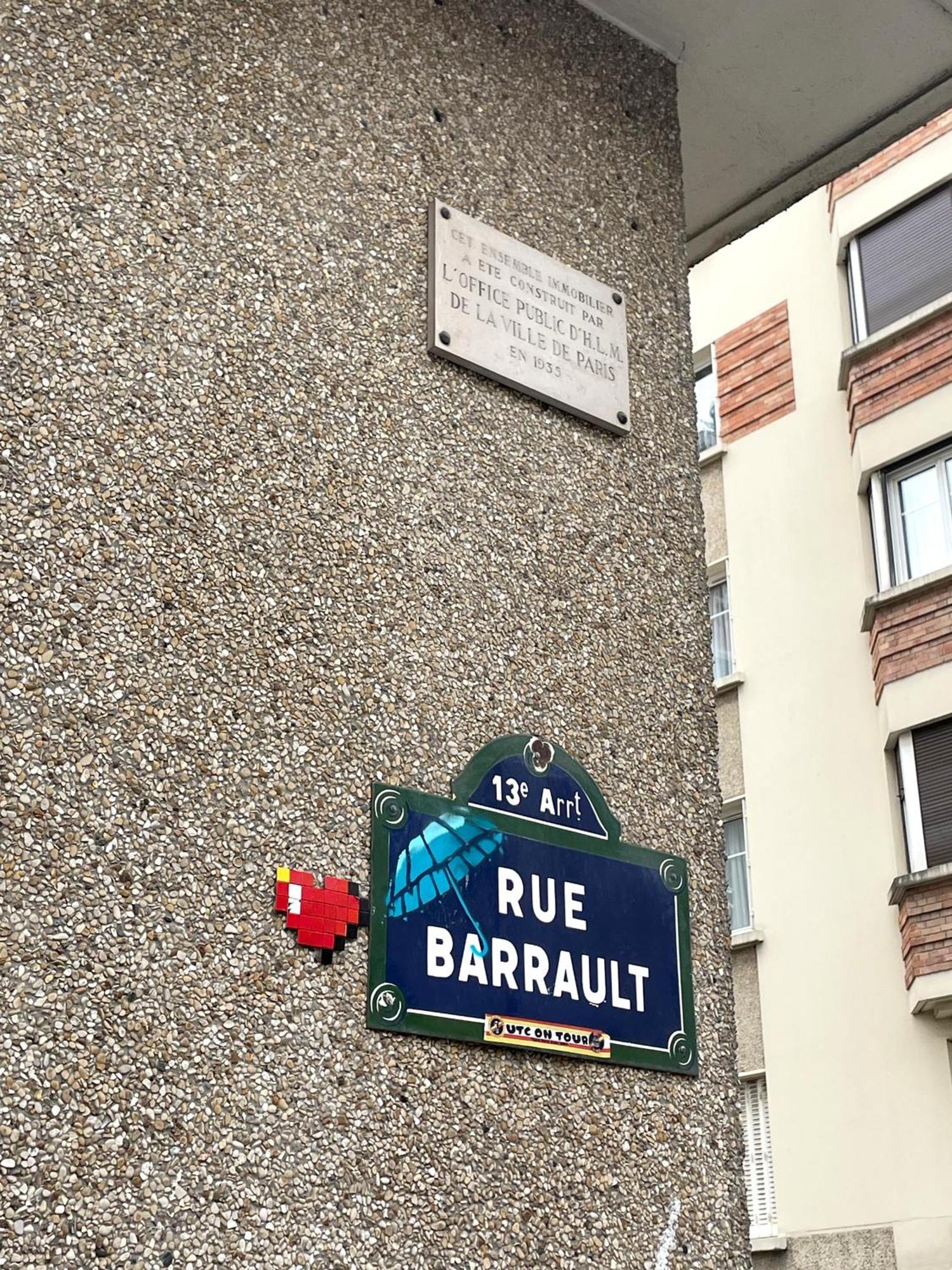 Studio Paris 13 Quartier Butte-Aux-Cailles Екстериор снимка